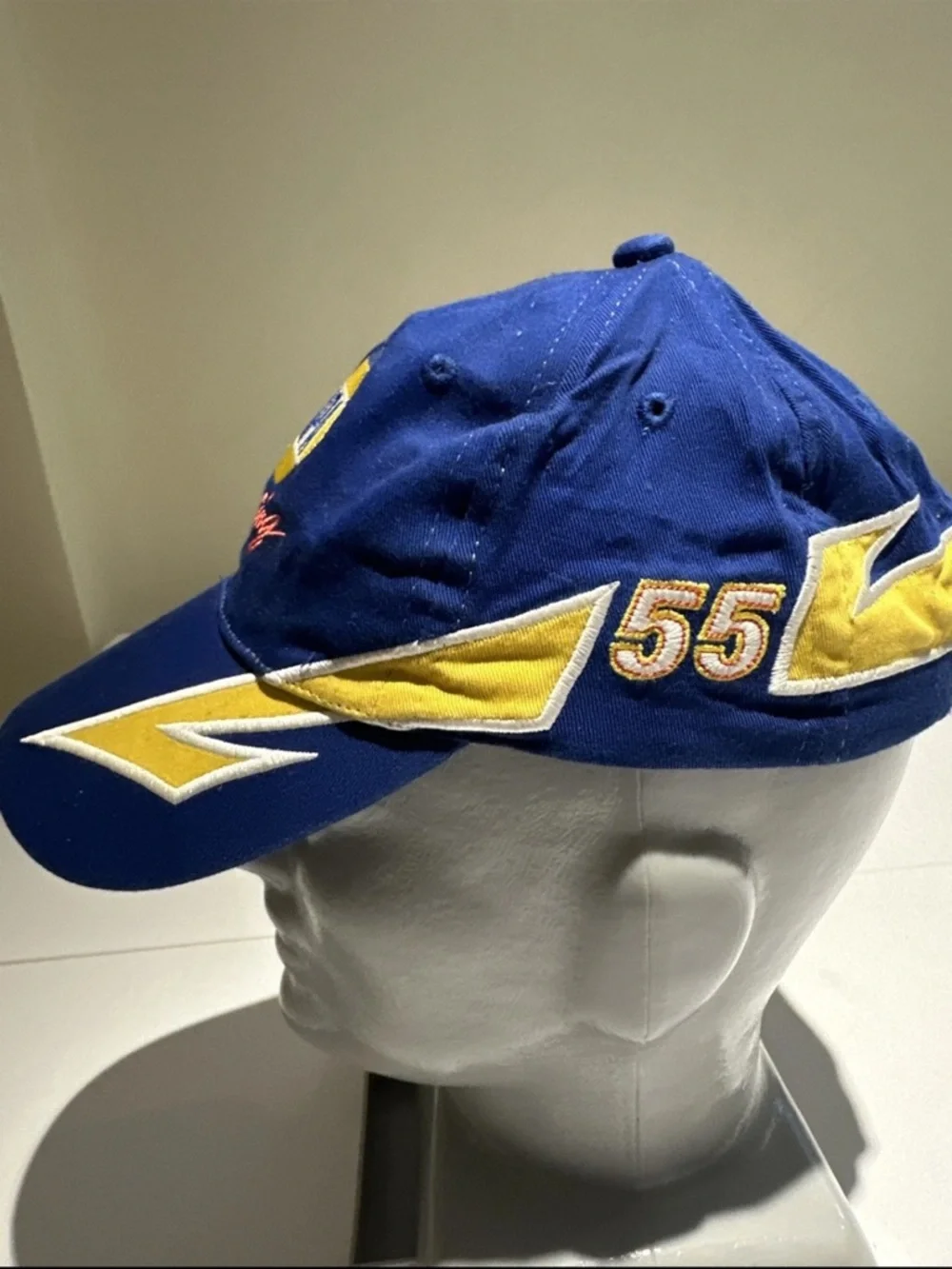 NAPA Racing Blue & Yellow Men's Racing Cap - Picture 5 of 7